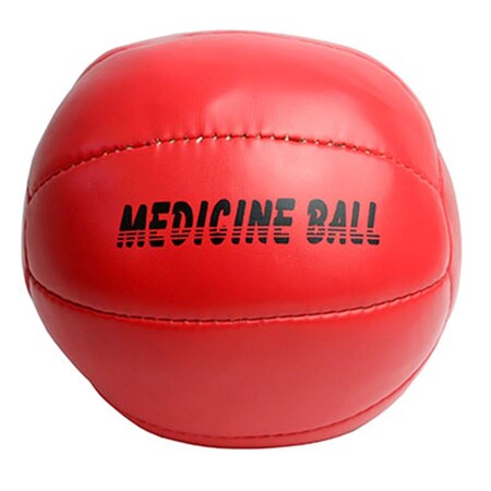Fabrication Enterprises 7.5 in. Plyometric & Medicine Ball, Red - 2 Kg - 4.4 lbs FA129190